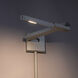 Flip Reading Light Wall Light in Titanium, dweLED
