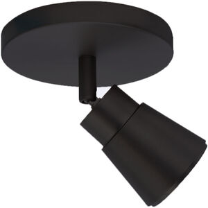 Solo Black 8 watt LED Spot Light