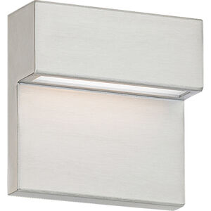 Balance LED 6 inch White Outdoor Wall Light in 4000K, dweLED