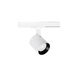 Lucio 1 Light 277 White Track Head Ceiling Light in 85, 2700K
