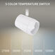 Ocularc 1 Light 120 White J Track Fixture Ceiling Light