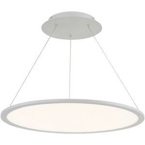 Illusion LED 26.63 inch Titanium Pendant Ceiling Light, dweLED