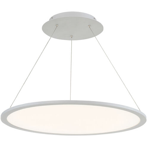 WAC Lighting Illusion LED 27 inch Titanium Pendant Ceiling Light, dweLED PD-31727-TT - Open Box