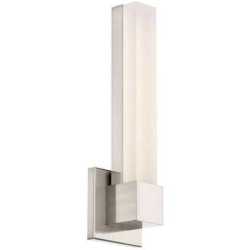 Esprit LED 4.5 inch Brushed Nickel Bath Vanity & Wall Light in 15in, dweLED