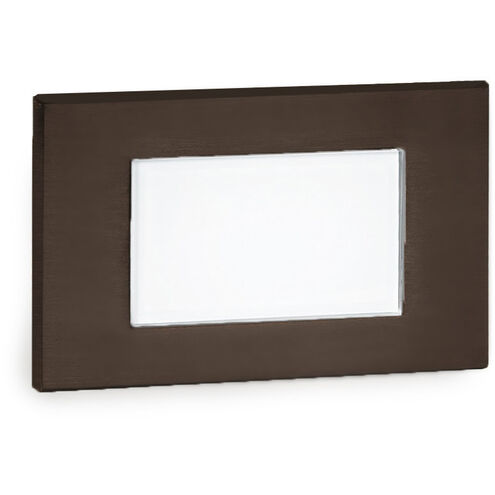 Tyler 12 2 watt Bronze Step and Wall Lighting in 2700K, WAC Landscape