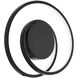 Marques Wall Sconce Wall Light in Black, dweLED