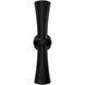 Fido LED 24 inch Black Outdoor Wall Light, dweLED