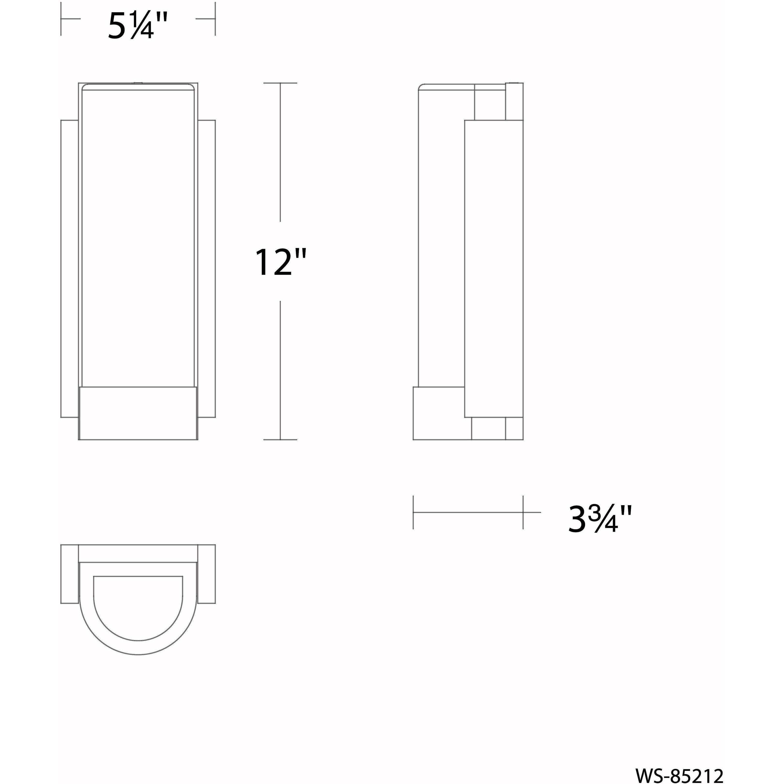 Blake Wall Sconce Wall Light in 3500K, dweLED