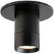 Twist-N-Lite LED 5 inch Black Flush Mount Ceiling Light, WAC Limited