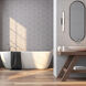 Brink LED 18 inch Black Bath Vanity & Wall Light in 3000K, dweLED