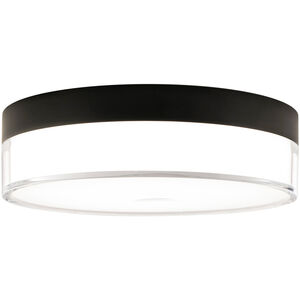 Twist-N-Lite LED 9 inch Black Flush Mount Ceiling Light
