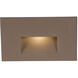 WAC 120V Step Light LED 1.5 inch Bronze ADA Step and Wall Light in 3000K Warm White LED, WAC Lighting