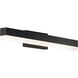 Styx LED 19 inch Black Bath Vanity & Wall Light, dweLED