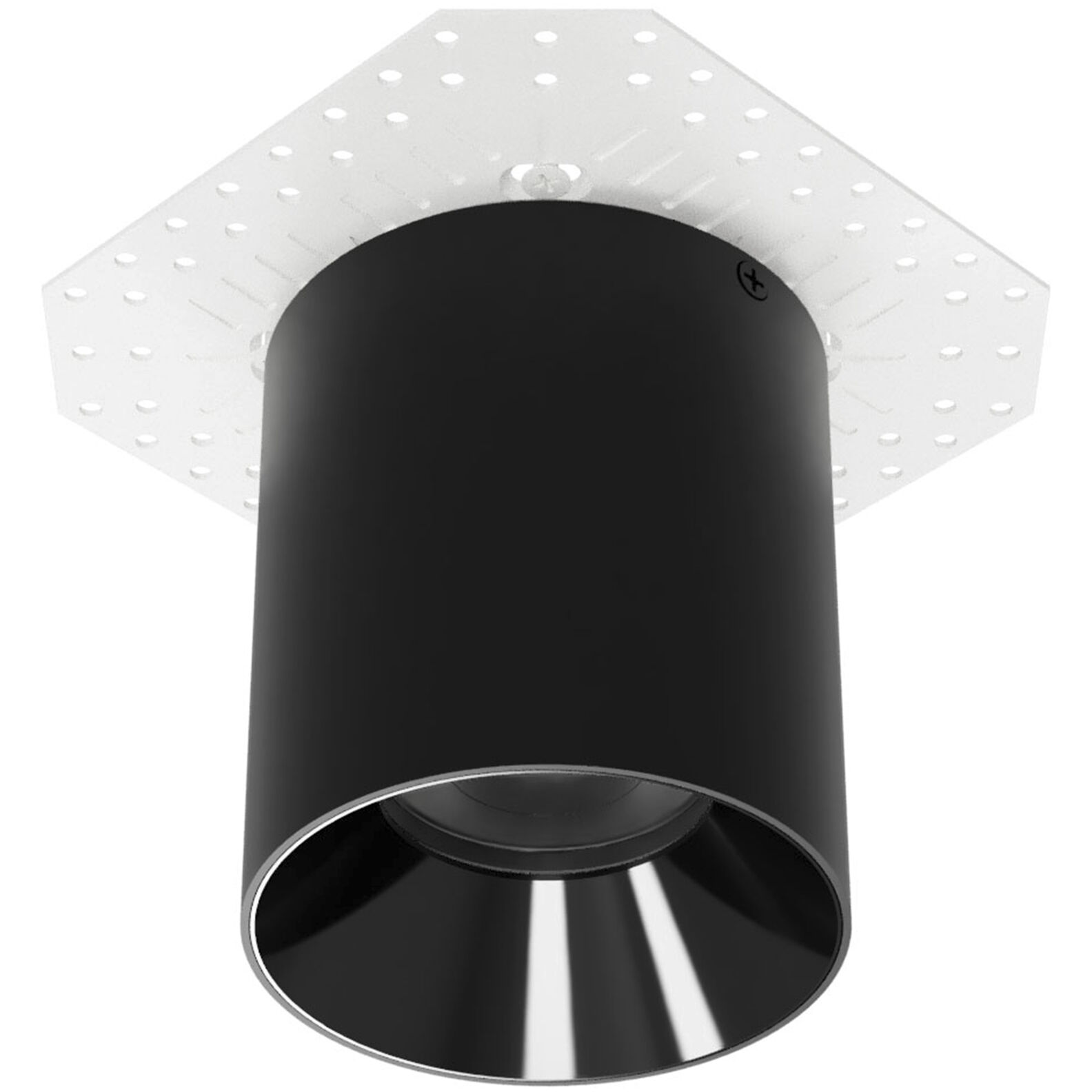 Zoron LED 3.63 inch Black Outdoor Ceiling Lighting