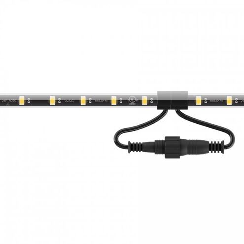 InvisiLED PRO LED 0.75 inch Black Outdoor LED Strip Lighting, Outdoor LED 24V Strip Light, WAC Lighting