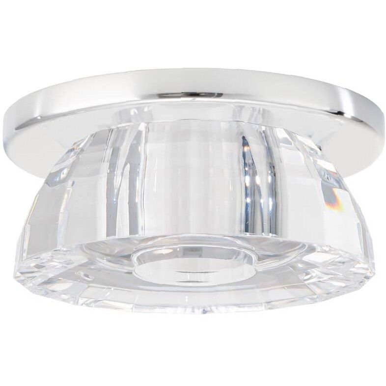 Elipse Integrated LED Clear Chrome Recessed Lighting