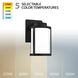 Lantern LED 10 inch Black Outdoor Wall Lighting, WAC Limited