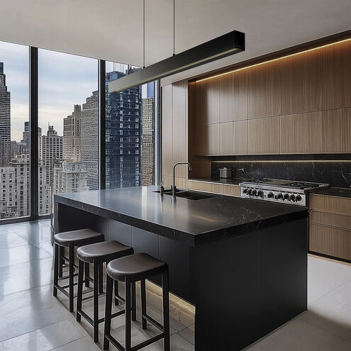 Grille Linear Pendant Ceiling Light in 3000K, dweLED