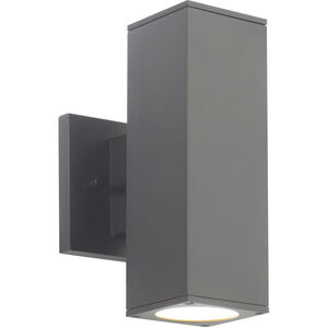 Cubix LED 6 inch Black Wall Sconce Wall Light