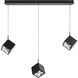 Ice Cube 3 Light 7.75 inch Pendant