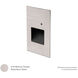 WAC 120V Step Light LED 1.5 inch Stainless Steel ADA Step and Wall Light in 3000K Warm White LED, WAC Lighting