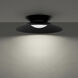 Miso LED 22 inch Black Flush Mount Ceiling Light in 3500K, dweLED