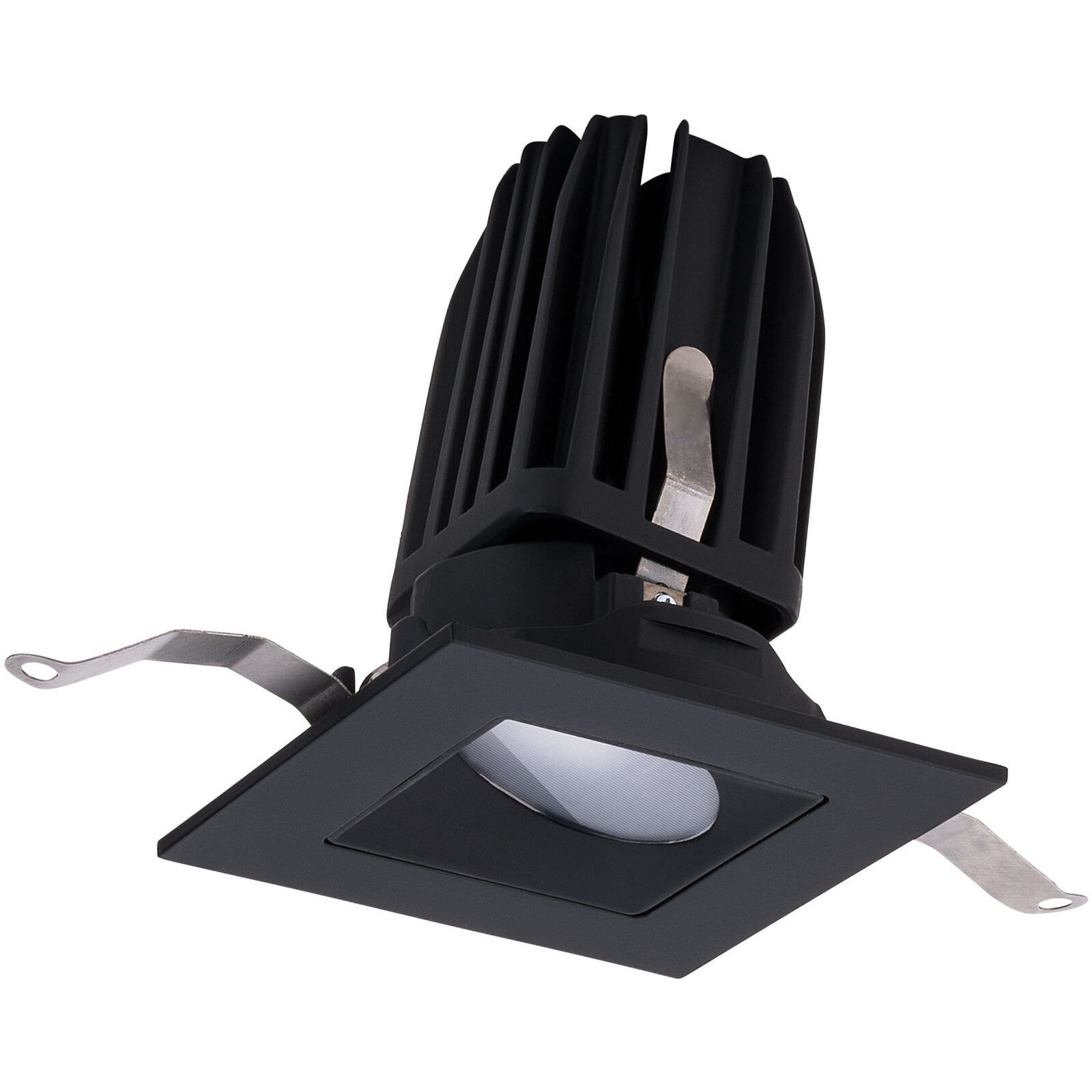 FQ Integrated LED Black Recessed Trim in 3000K, 2" LED