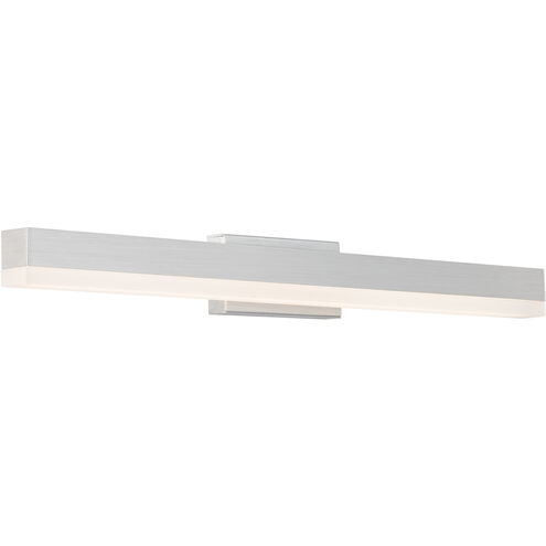 Styx LED 25 inch Brushed Aluminum Bath Vanity & Wall Light, dweLED