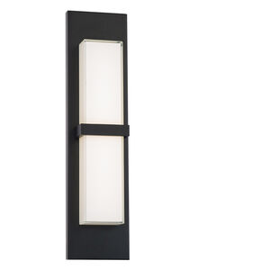 Bandeau LED 22 inch Black Outdoor Wall Light in 4000K, dweLED
