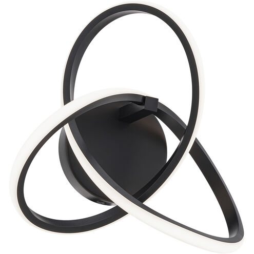 Vornado 5 Light 18.63 inch Black Wall Sconce Wall Light, dweLED