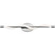 Jasmine LED 27 inch Chrome Bath Vanity & Wall Light, dweLED