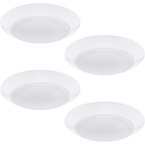 Disc LED 7.5 inch White Flush Mount Ceiling Light in 2700K