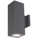 Cube Arch LED 4.5 inch Graphite Sconce Wall Light in Flood, 90, 2700K, Straight Up/Down