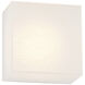 Moxee LED 3.88 inch Black ADA Wall Sconce Wall Light, dweLED
