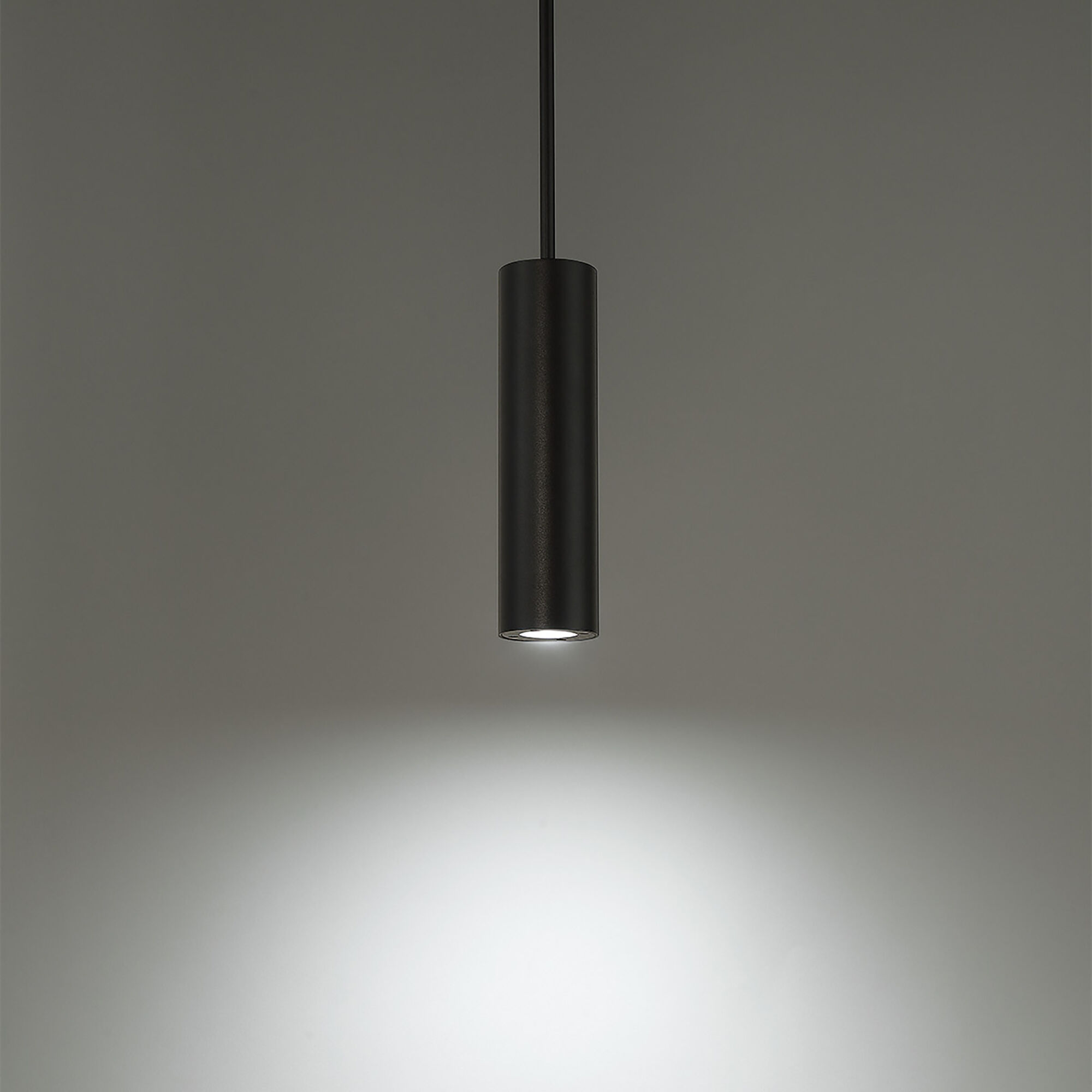 Caliber LED 2.69 inch Black Outdoor Pendant, dweLED