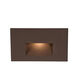WAC 120V Step Light LED 1.5 inch Solid Brass Coated in Bronze ADA Step and Wall Light in 2700K Warm LED, WAC Lighting