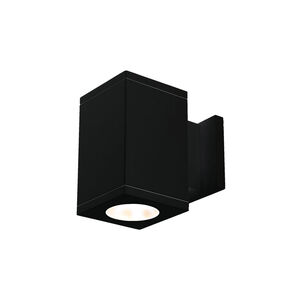Cube Arch LED 6 inch Black Sconce Wall Light in 2700K, 85, Flood, Away From Wall