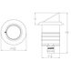Inground Recessed Light 12 4.1 watt Stainless Steel Path Indicator Light in 3000K Warm White LED, WAC Landscape