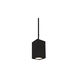 Cube Arch LED 5 inch Black Outdoor Pendant in Flood, 85, 3500K