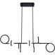 Satalite Linear Pendant Ceiling Light in 3000K, dweLED