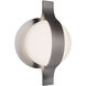 Ellaria LED 6.75 inch Brushed Nickel Wall Sconce Wall Light, dweLED