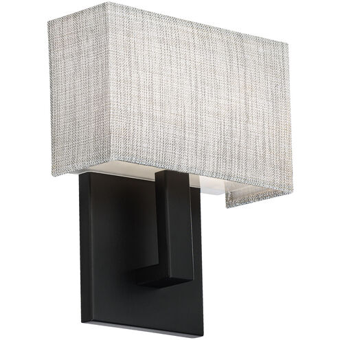 Manhattan Wall Sconce Wall Light in Black, dweLED