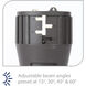 Tyler 12 12 watt Bronze Path Lighting in 2700K, Inground Recessed Light, WAC Landscape