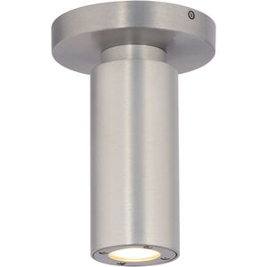 Caliber LED 2.63 inch Brushed Aluminum Flush Mount Ceiling Light, dweLED