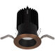 Volta LED Copper Bronze Recessed Lighting in Wide, 85, 2700K, Round