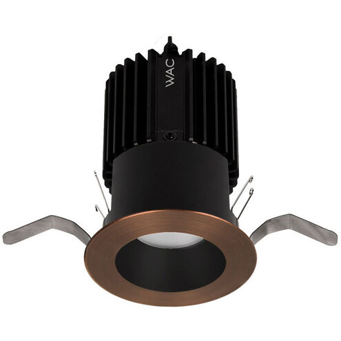 Volta LED Copper Bronze Recessed Lighting in Wide, 85, 2700K, Round