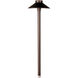 Tiki 12 6.50 watt Bronze Path Lighting in 2700K, Bronze on Aluminum, Path and Area Light, WAC Landscape