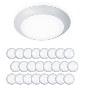 Disc LED 5.9 inch White Flush Mount Ceiling Light