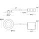Lotos LED Black Complete Kit Recessed Lighting