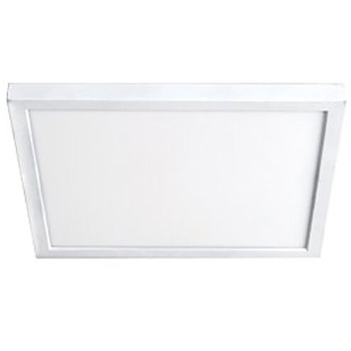 Square LED 7 inch White Flush Mount Ceiling Light in 3500K